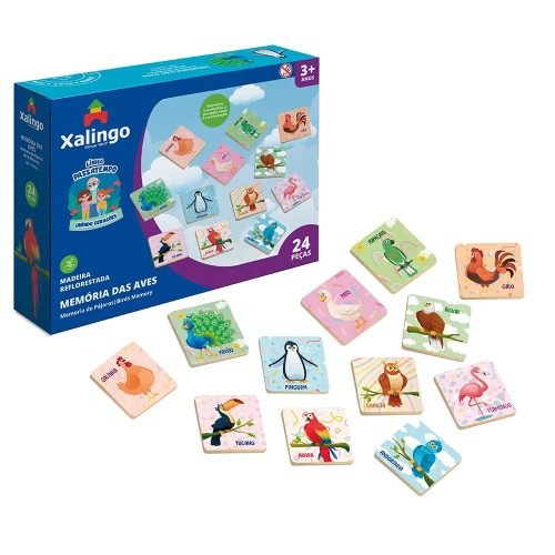 PASSATEMPO - MEMÓRIA DAS AVES