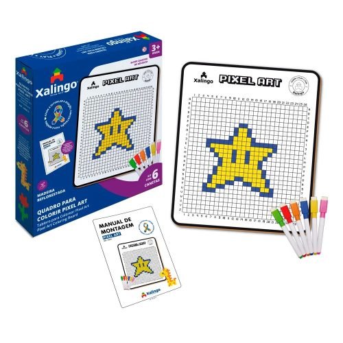 QUADRO PARA COLORIR PIXEL ART 2